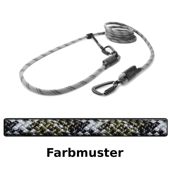 EASYLONG Hundeleine TWIST - L - 3,5m - military 2